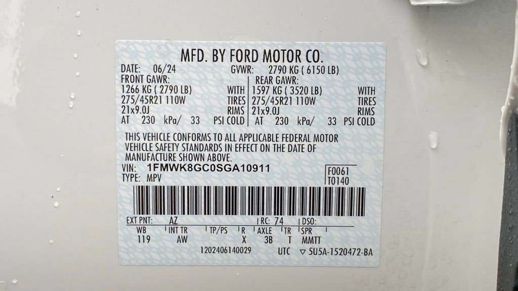 Certified 2025 Ford Explorer ST image 39
