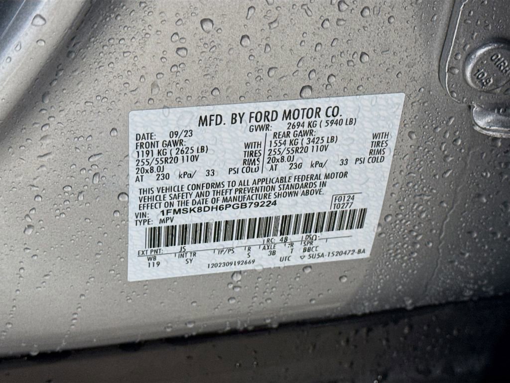 Certified 2023 Ford Explorer XLT w/ Equipment Group 202A AWD/4WD image 32
