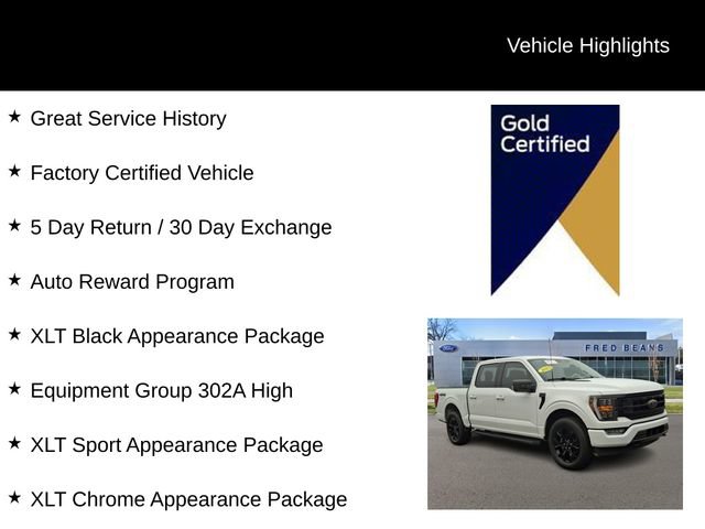 Certified 2023 Ford F150 XLT w/ Equipment Group 302A High AWD/4WD image 4