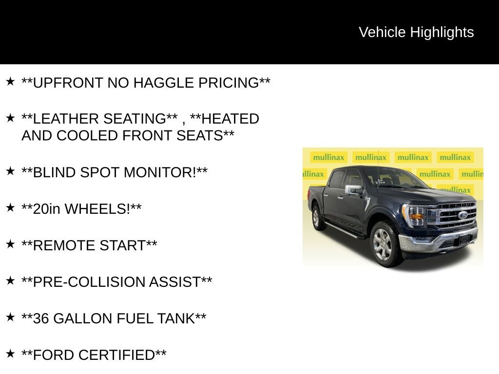 Certified 2023 Ford F150 Lariat w/ Max Trailer Tow Package image 12
