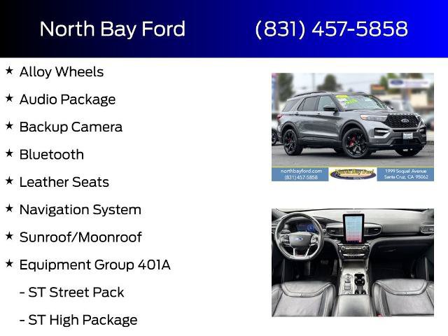 Certified 2021 Ford Explorer ST w/ Equipment Group 401A AWD/4WD image 4