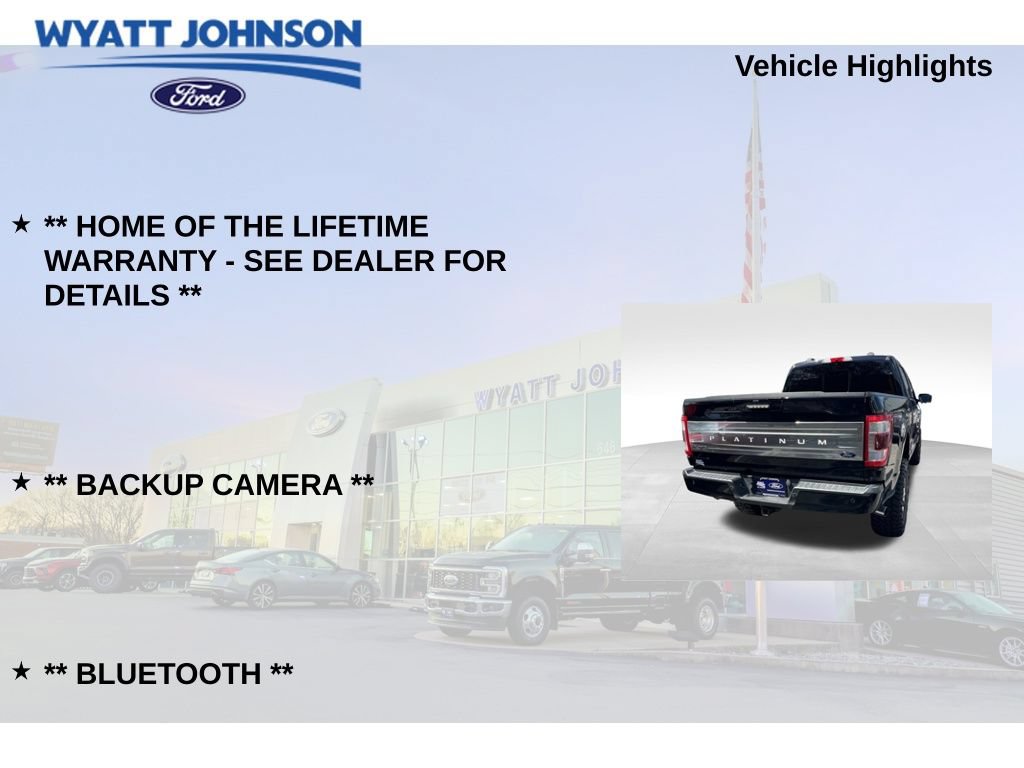 Certified 2021 Ford F150 Platinum w/ Equipment Group 701A High AWD/4WD image 5