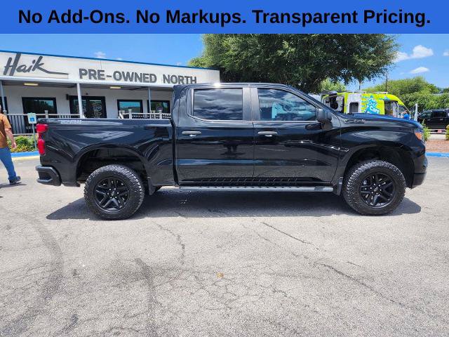 Used 2022 Chevrolet Silverado 1500 Custom Trail Boss w/ Midnight Edition AWD/4WD image 1