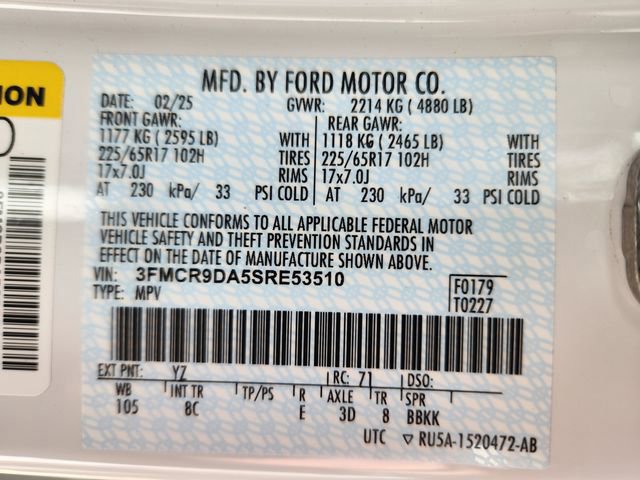 Certified 2025 Ford Bronco Sport Badlands image 27