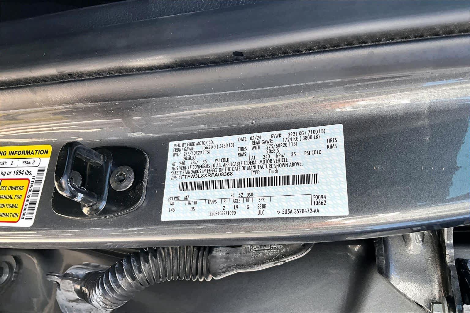 Certified 2024 Ford F150 XLT w/ Equipment Group 302A MID AWD/4WD image 34