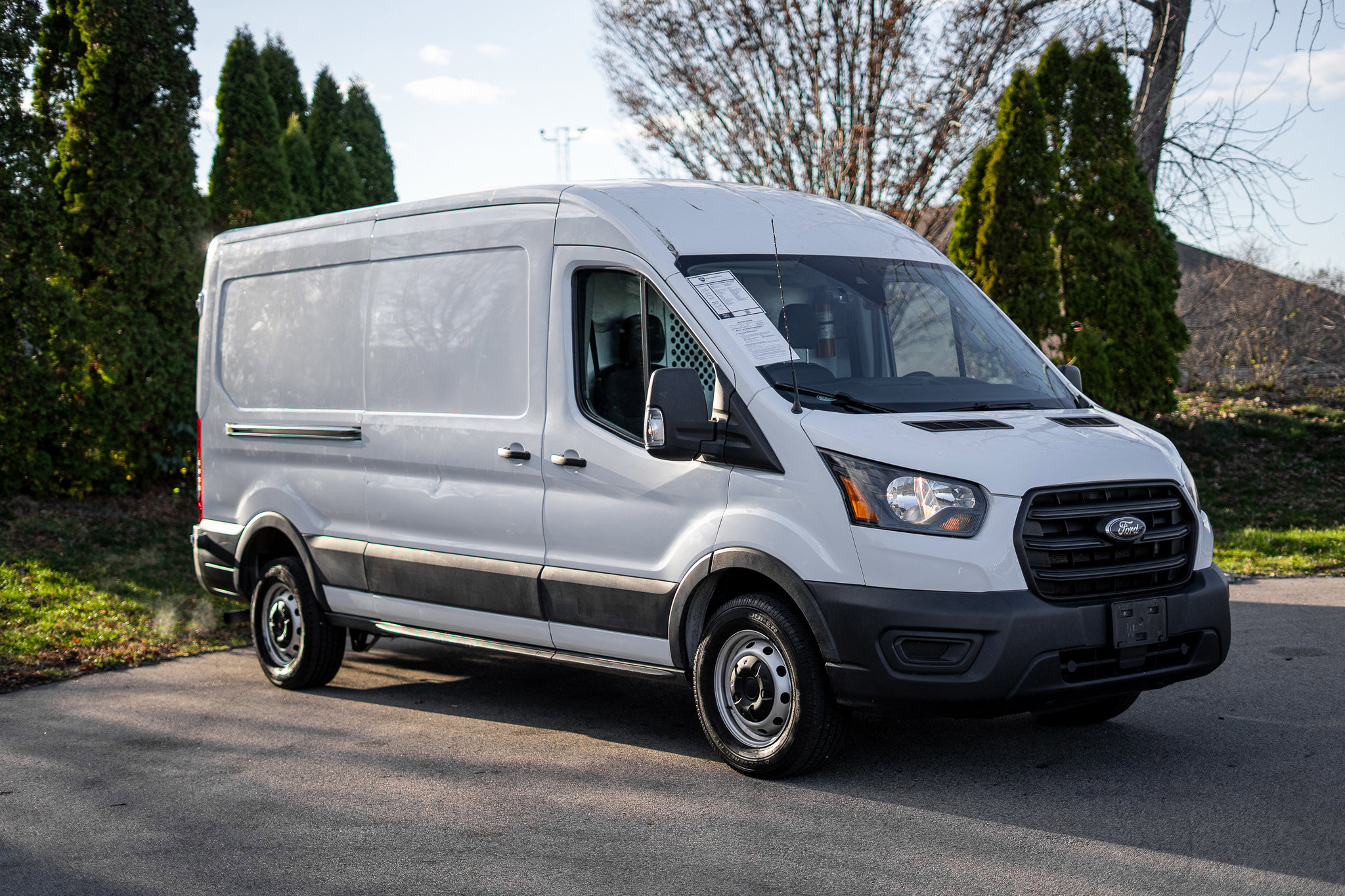 Certified 2020 Ford Transit 250 Medium Roof w/ Interior Upgrade Package image 3