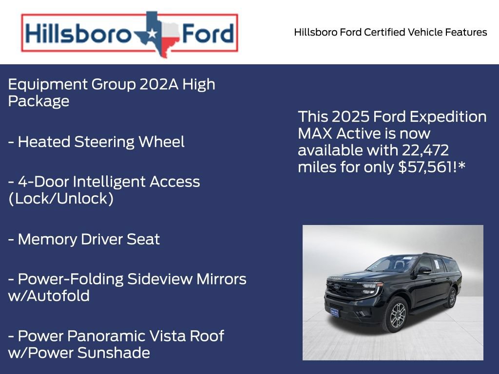 Certified 2025 Ford Expedition Max Active AWD/4WD image 13