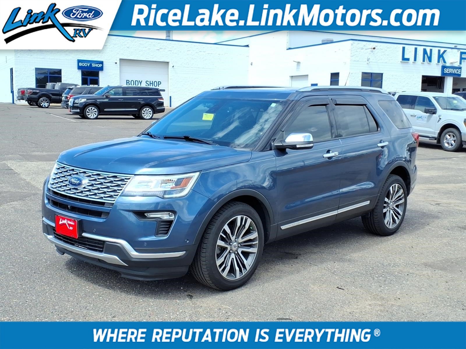 Certified 2019 Ford Explorer Platinum