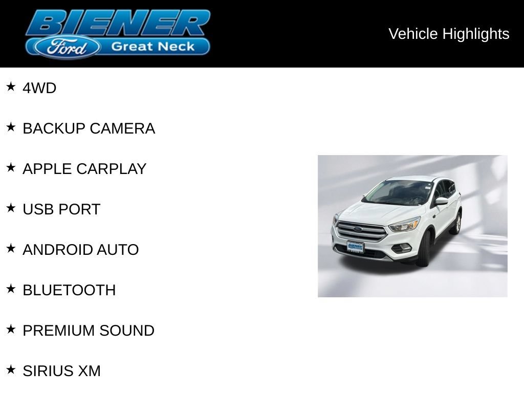 Certified 2019 Ford Escape SE AWD/4WD image 9