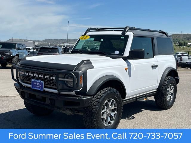Certified 2021 Ford Bronco Badlands