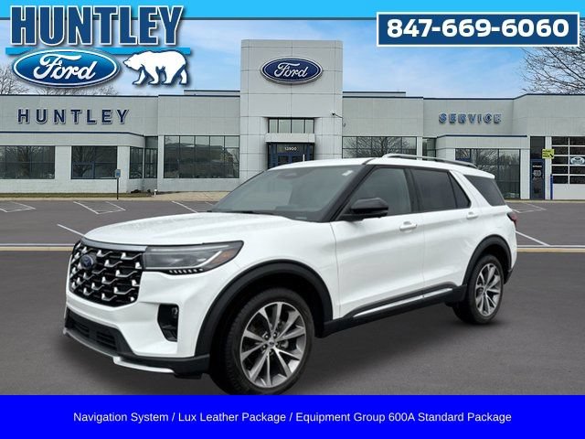 Certified 2025 Ford Explorer Platinum w/ Ultimate Package
