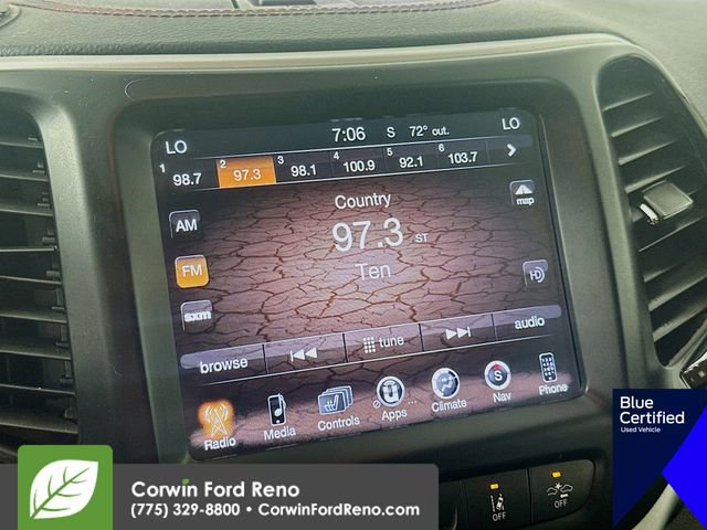Used 2018 Jeep Cherokee Trailhawk w/ Quick Order Package 27L AWD/4WD image 19