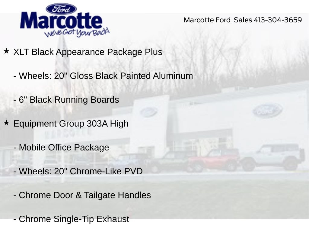 Certified 2025 Ford F150 XLT w/ Equipment Group 303A High AWD/4WD image 12