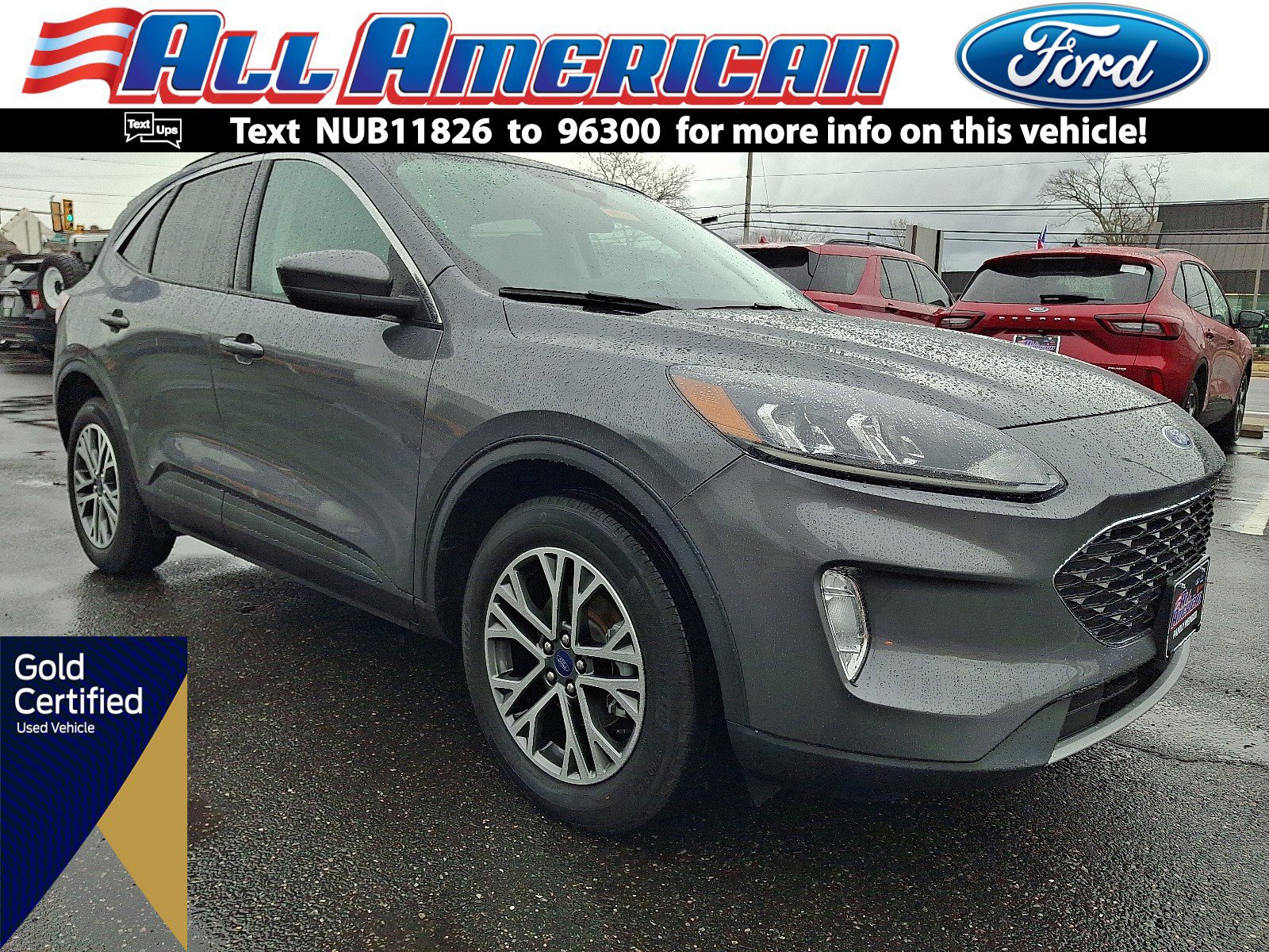 Certified 2022 Ford Escape SEL
