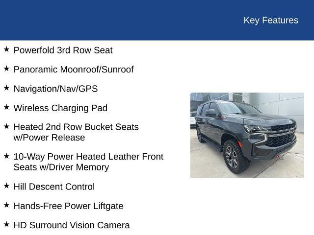 Used 2022 Chevrolet Tahoe Z71 w/ Luxury Package AWD/4WD image 38