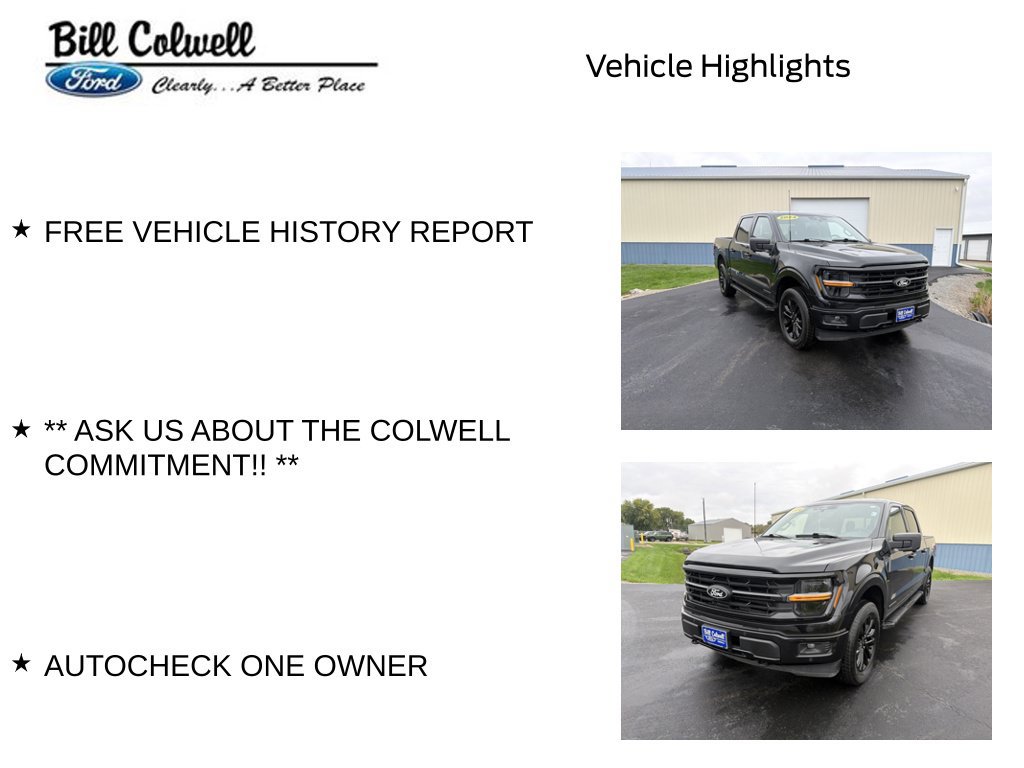 Certified 2024 Ford F150 XLT w/ Equipment Group 302A MID AWD/4WD image 11