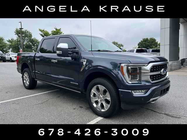Certified 2022 Ford F150 Platinum w/ Equipment Group 701A High AWD/4WD image 1