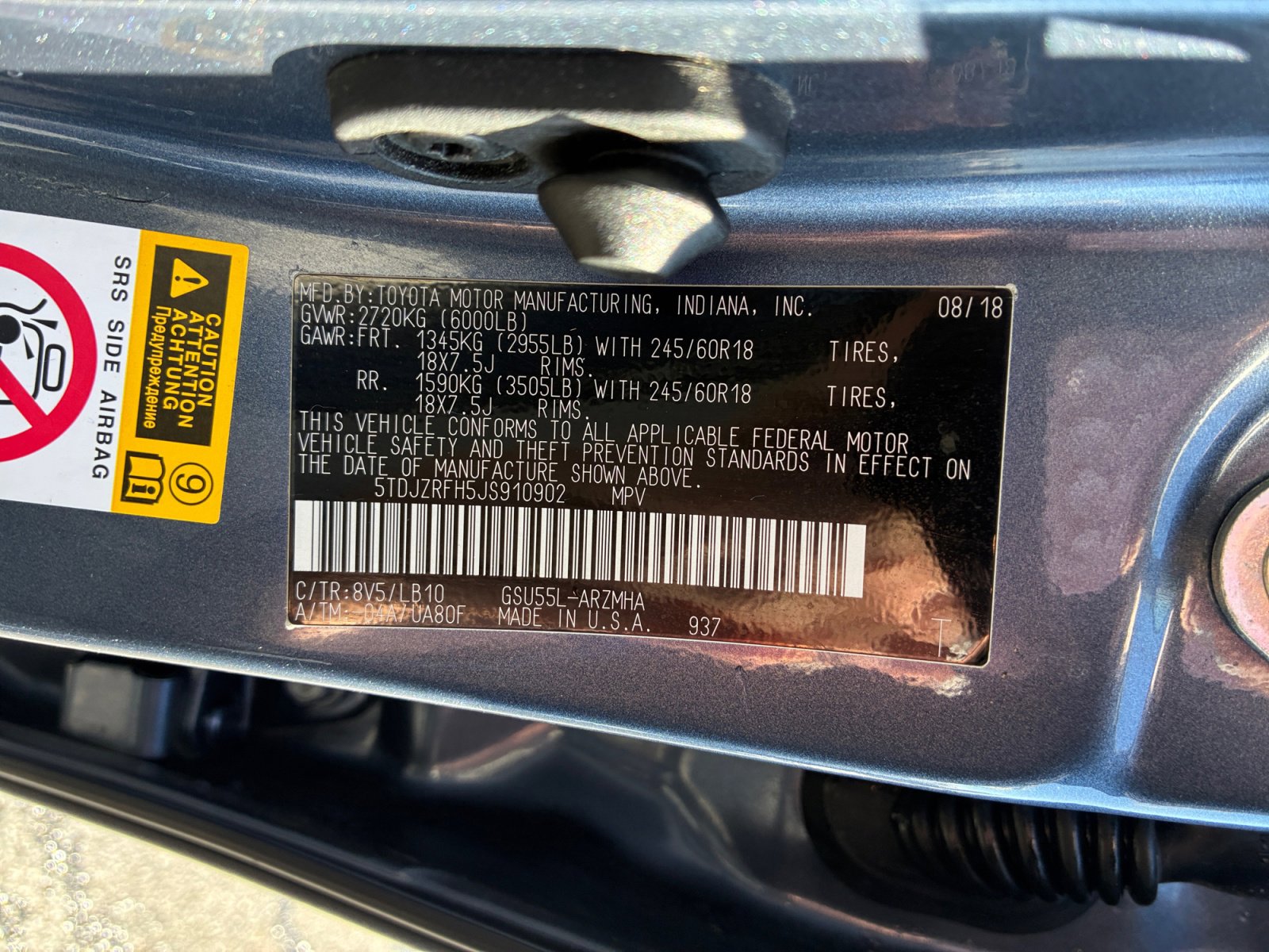 Used 2018 Toyota Highlander XLE image 23