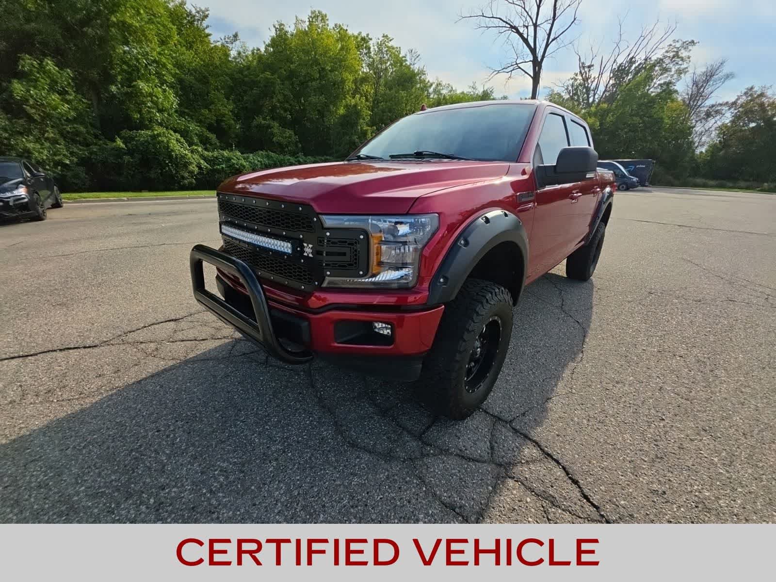 Certified 2018 Ford F150 XLT w/ Equipment Group 302A Luxury