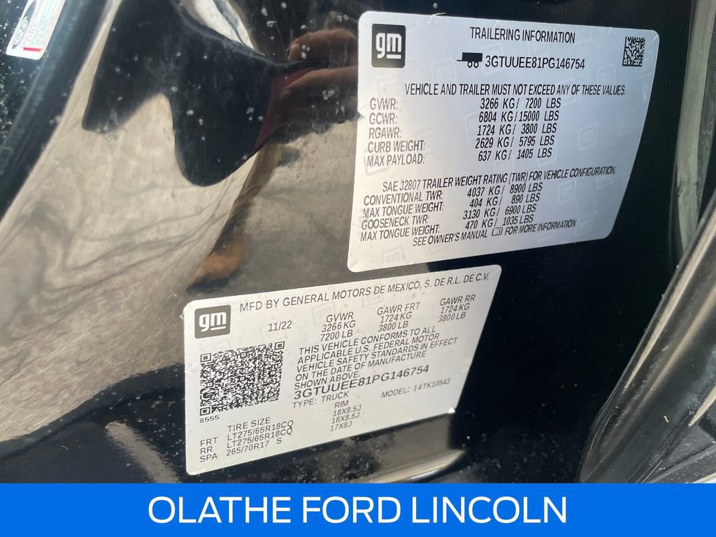 Used 2023 GMC Sierra 1500 AT4 w/ AT4 Premium Package image 24