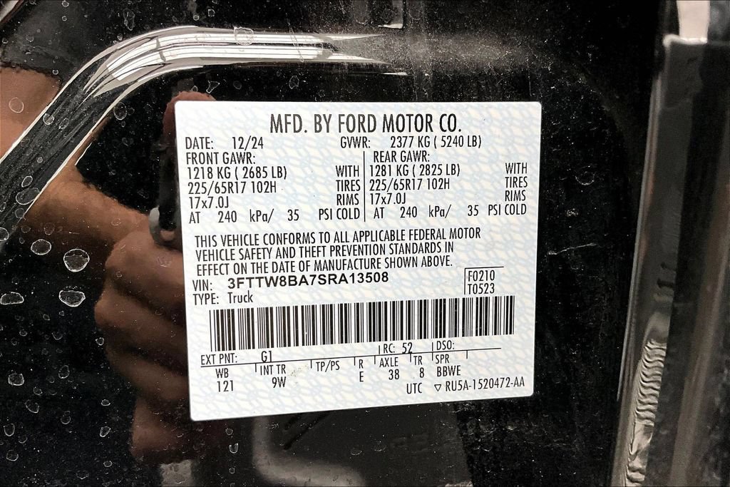 Certified 2025 Ford Maverick XL w/ Equipment Group 102A AWD/4WD image 36