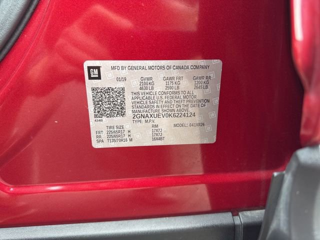 Used 2019 Chevrolet Equinox LT image 17