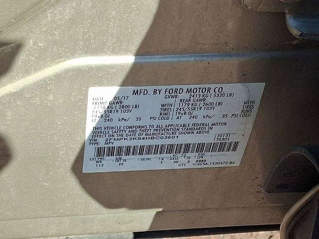 Certified 2017 Ford Edge Titanium w/ Equipment Group 301A FWD image 27