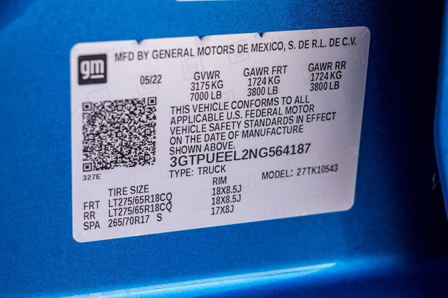 Used 2022 GMC Sierra 1500 AT4 w/ AT4 Premium Package image 38