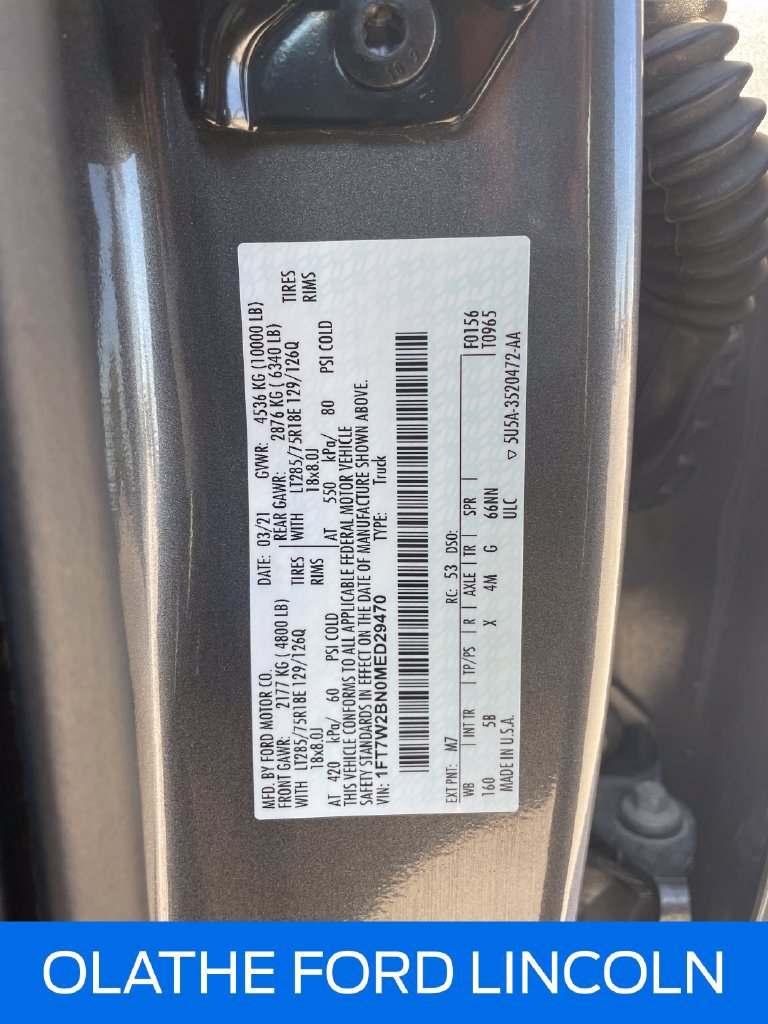 Certified 2021 Ford F250 Lariat AWD/4WD image 16