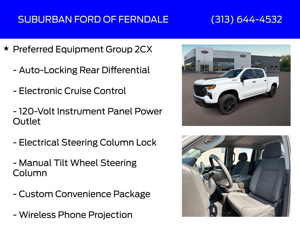 Used 2022 Chevrolet Silverado 1500 Custom Trail Boss AWD/4WD image 13