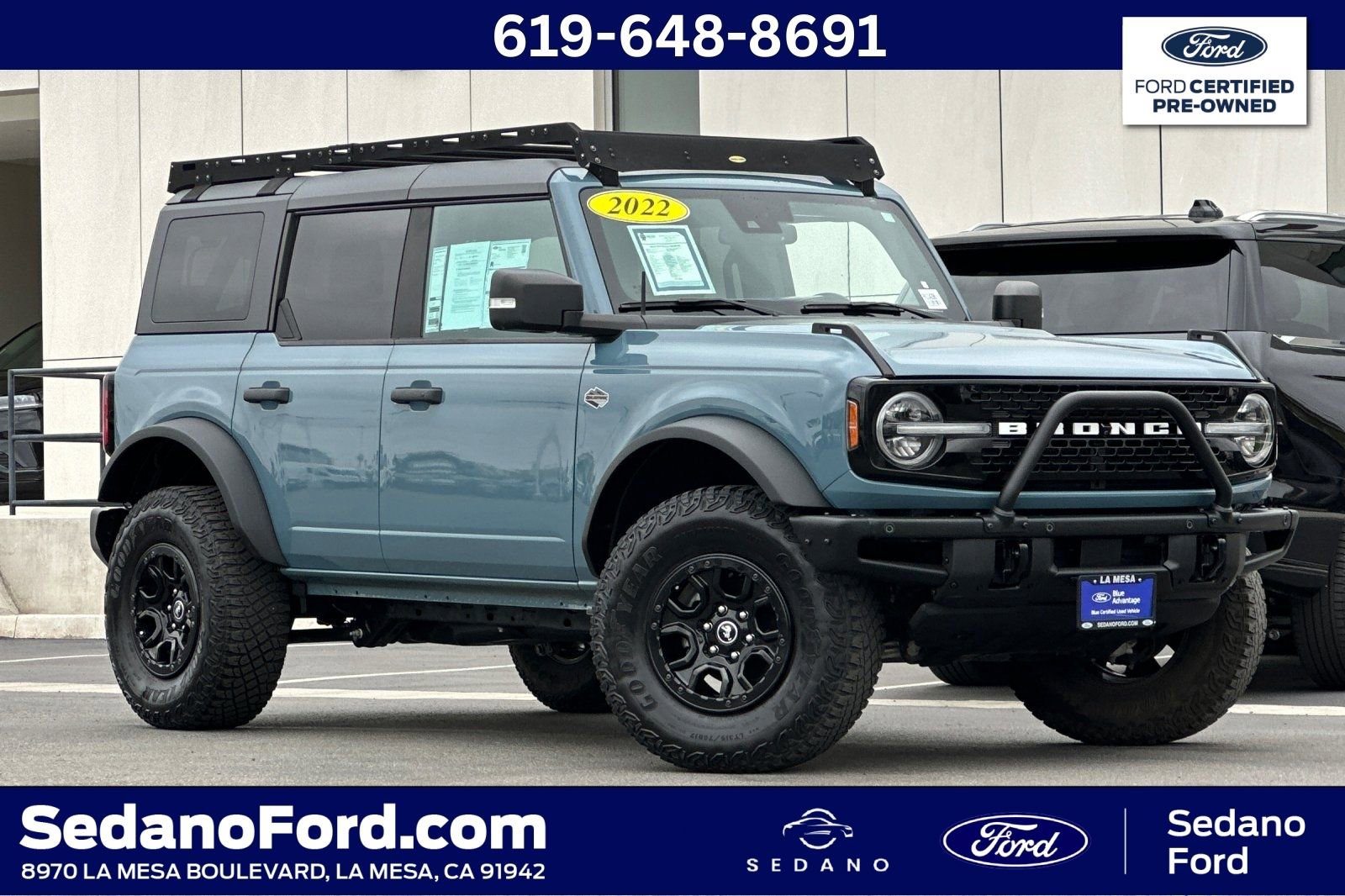 Certified 2022 Ford Bronco Wildtrak
