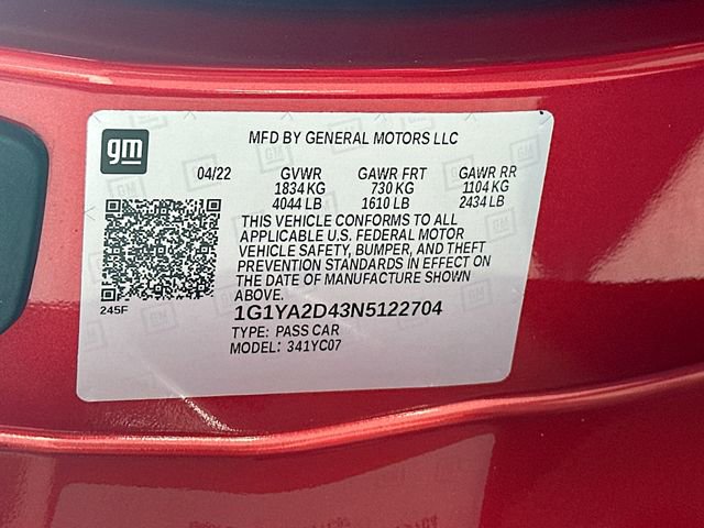 Used 2022 Chevrolet Corvette Stingray Coupe w/ Z51 Performance Package image 33