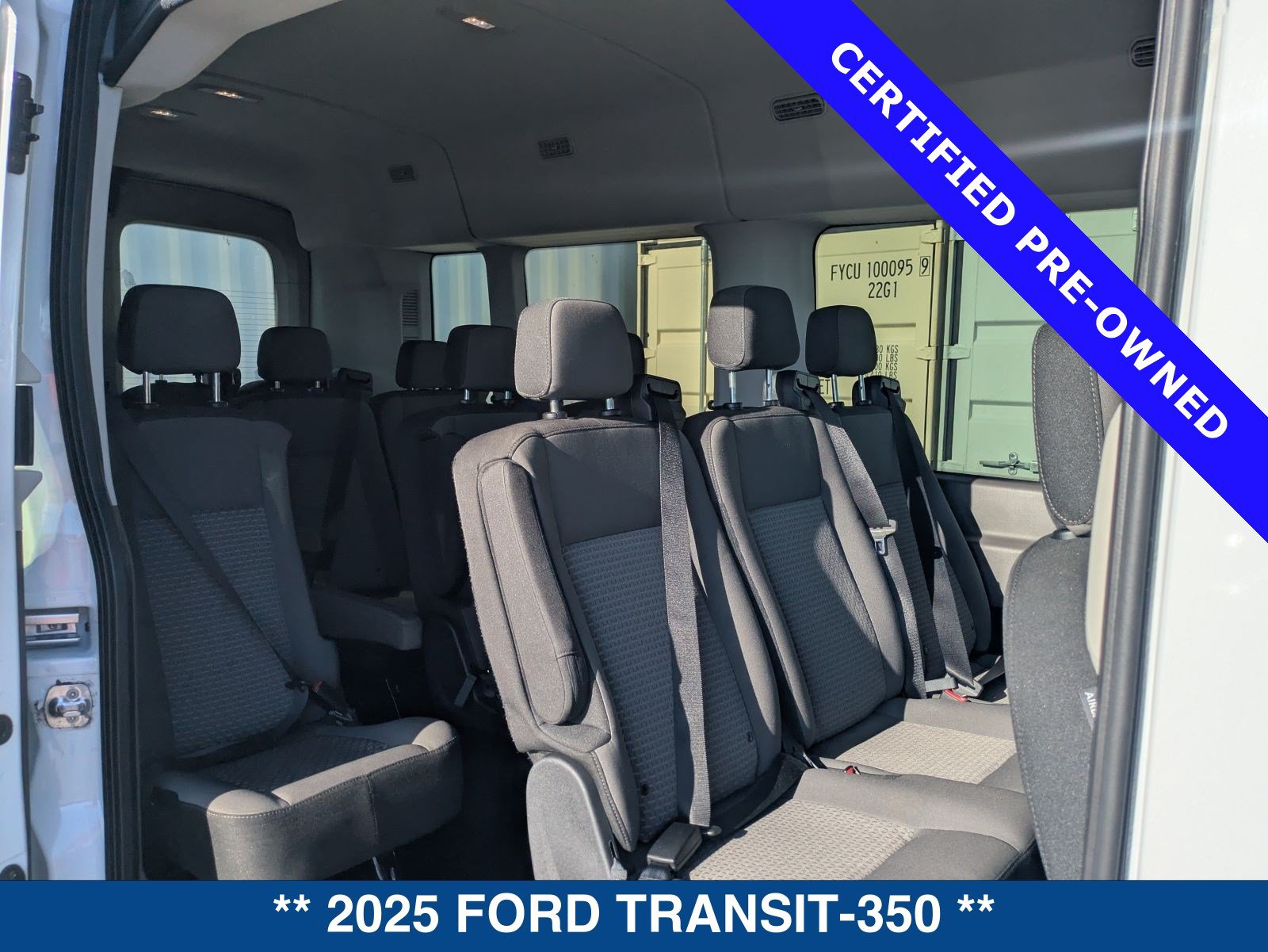 Certified 2025 Ford Transit 350 XLT RWD image 15