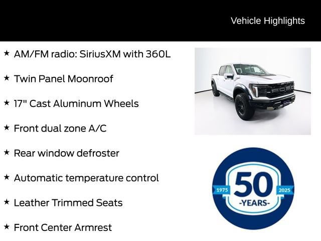 Certified 2025 Ford F150 Raptor AWD/4WD image 11