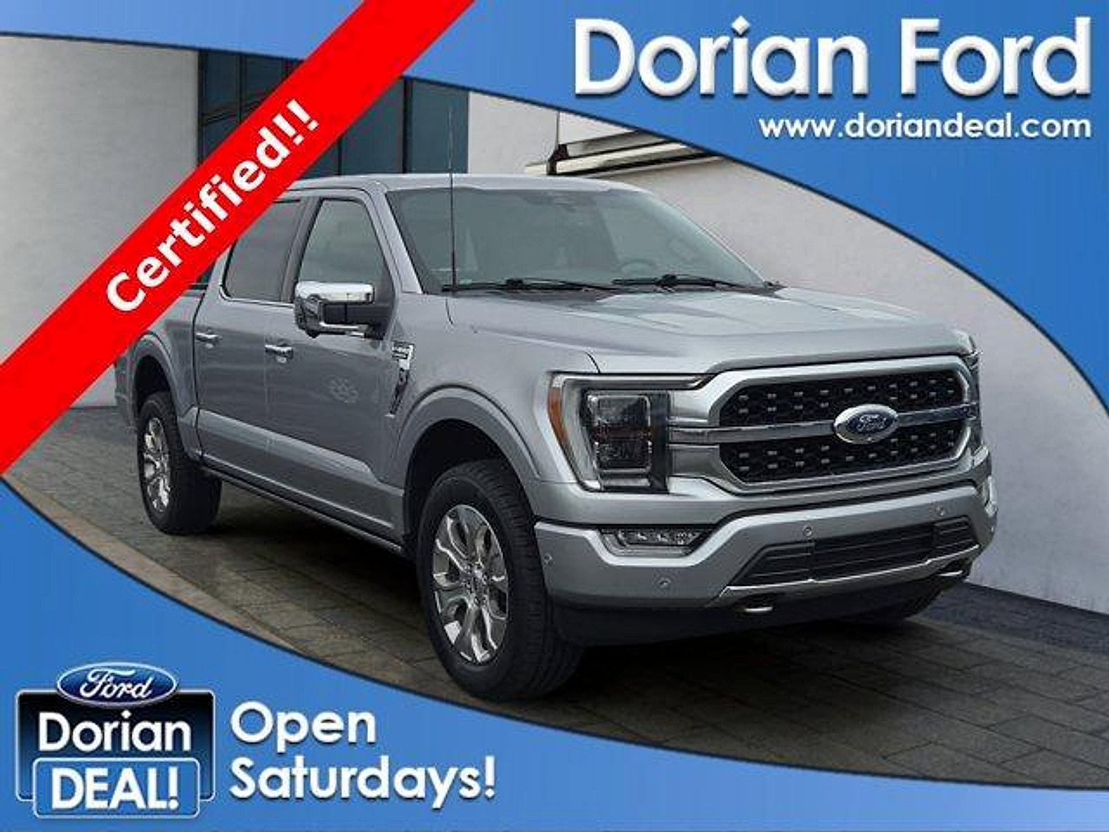 Certified 2022 Ford F150 Platinum w/ Equipment Group 701A High AWD/4WD image 1