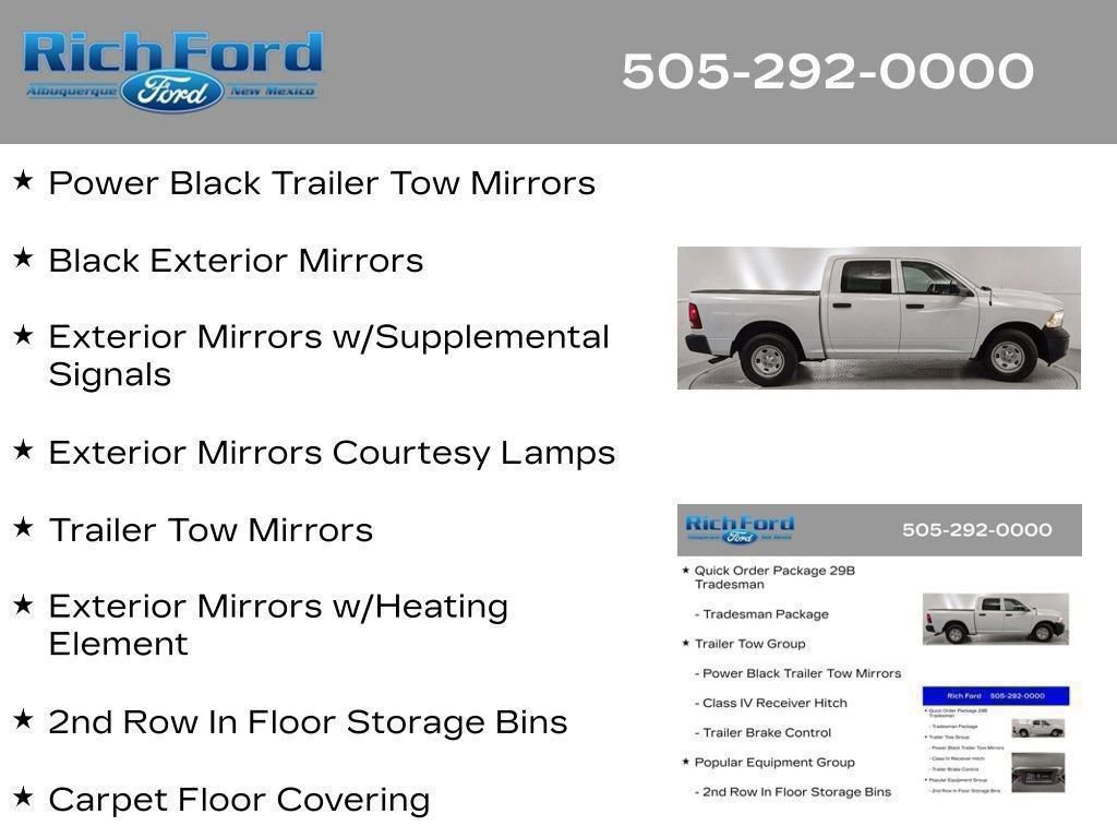 Used 2023 RAM 1500 Tradesman w/ Popular Equipment Group RWD image 94