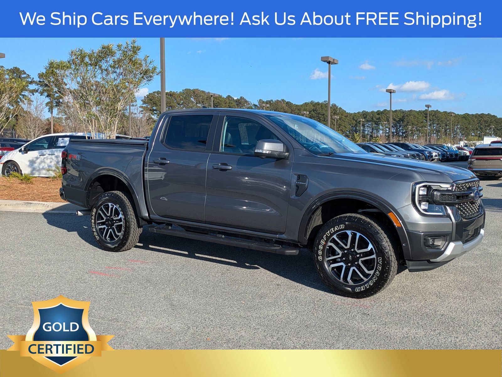 Certified 2024 Ford Ranger Lariat w/ FX4 Off-Road Package