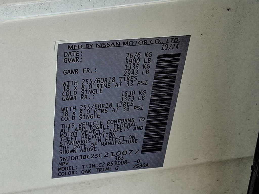 Used 2025 Nissan Pathfinder SV AWD/4WD image 27