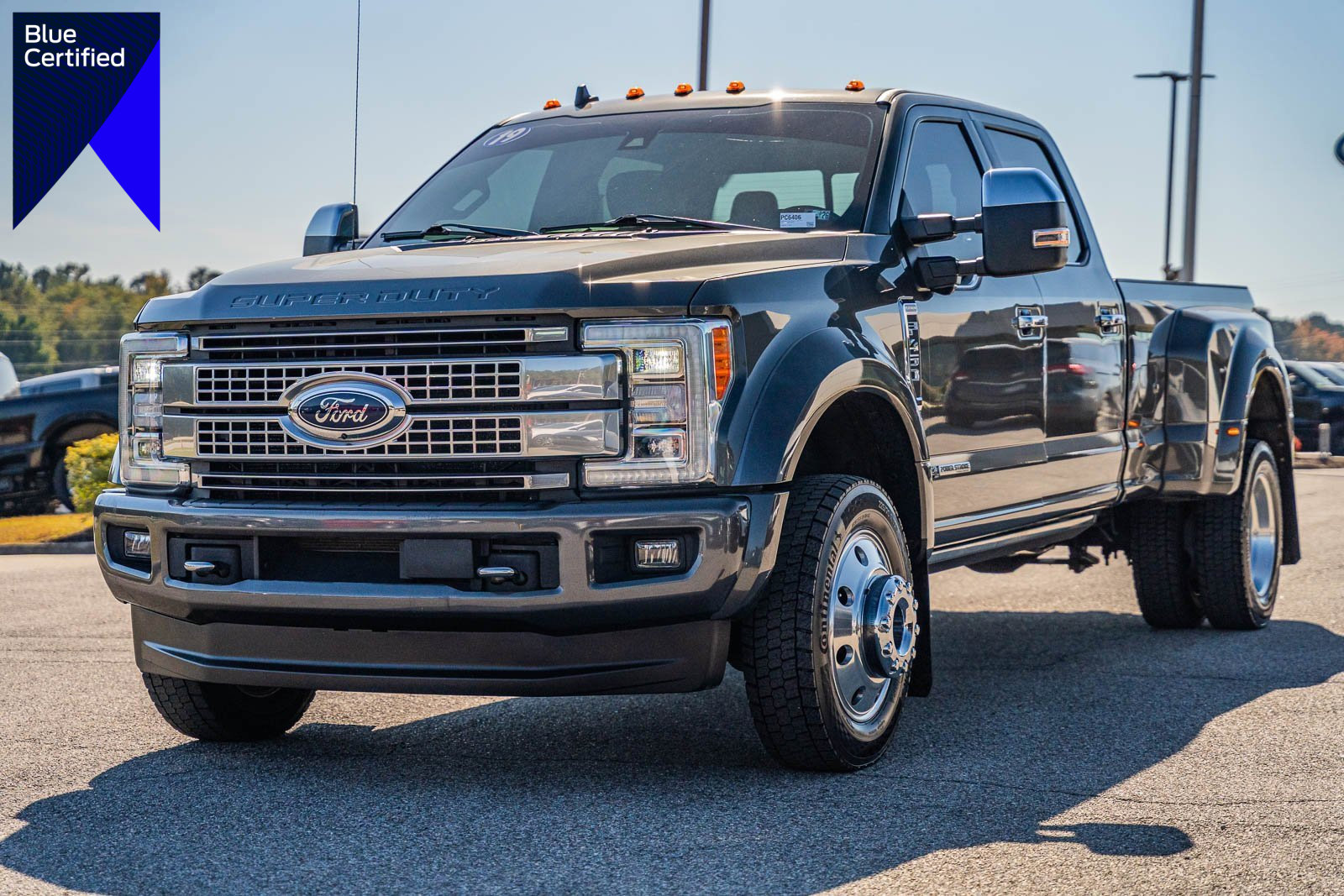 Certified 2019 Ford F450 Platinum w/ Platinum Ultimate Package