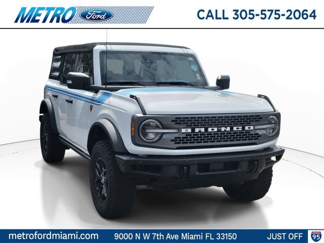 Certified 2021 Ford Bronco Badlands