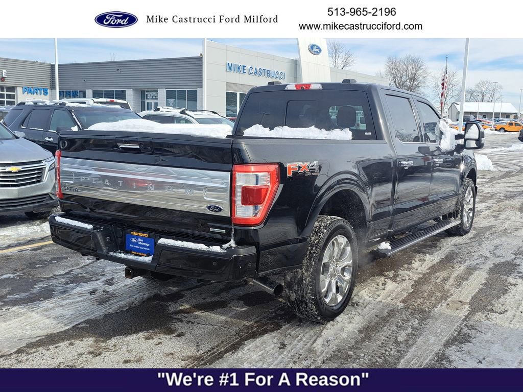 Certified 2021 Ford F150 Platinum w/ Equipment Group 701A High image 4