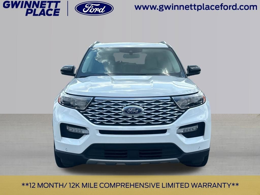 Certified 2024 Ford Explorer Platinum w/ Class IV Trailer Tow Package AWD/4WD image 2
