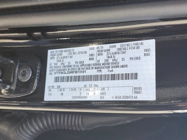 Certified 2024 Ford F150 XLT w/ Equipment Group 302A MID AWD/4WD image 34