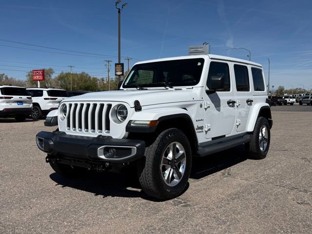 Used 2020 Jeep Wrangler Unlimited Sahara AWD/4WD image 1