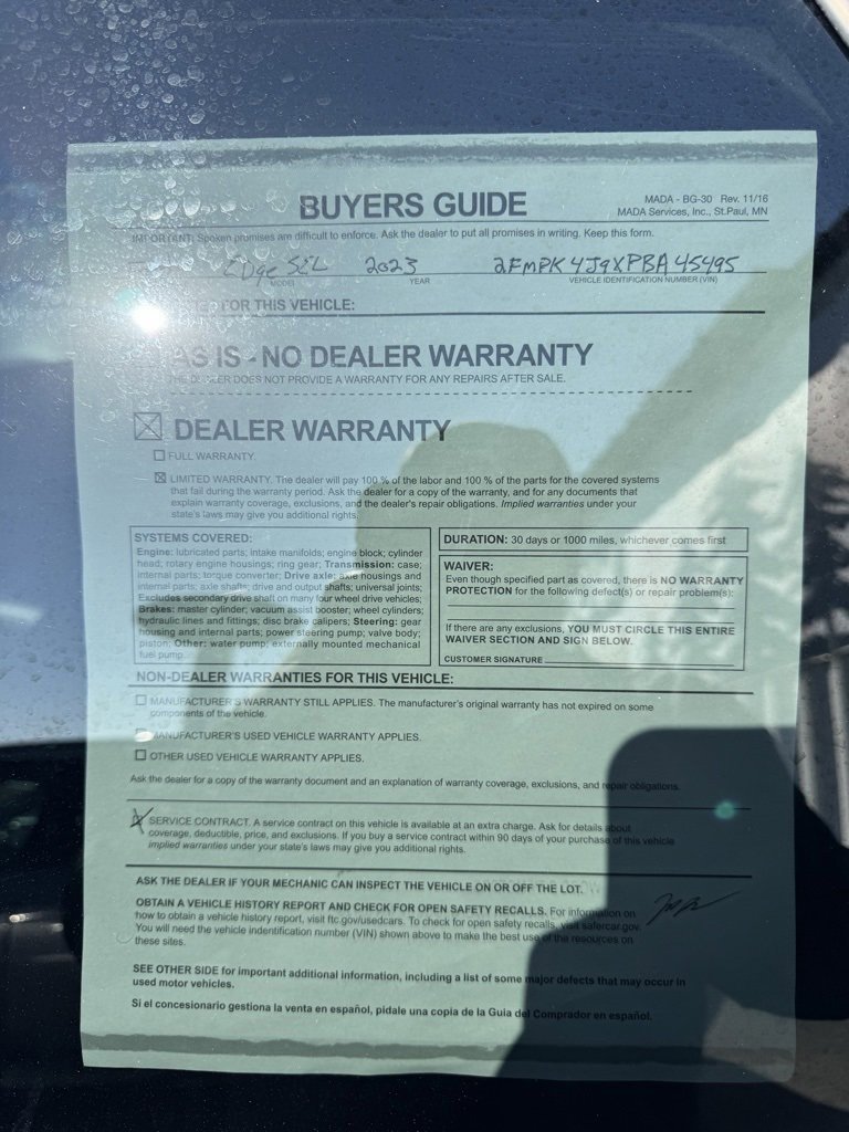 Certified 2023 Ford Edge SEL image 31