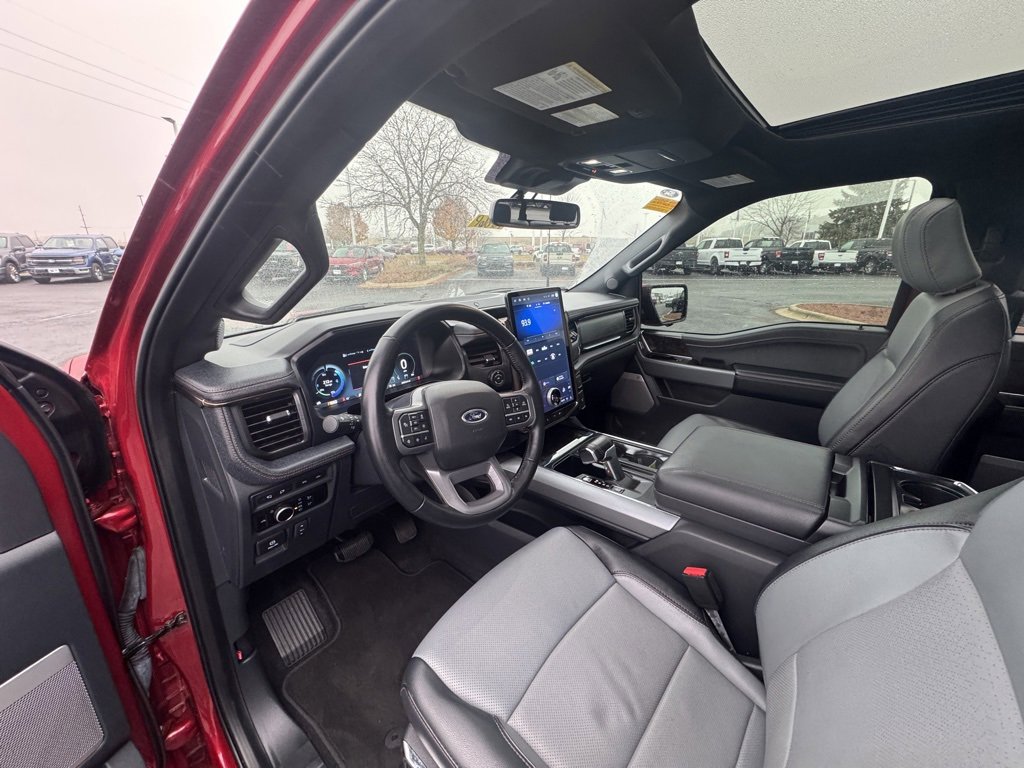 Certified 2023 Ford F150 Lightning Lariat w/ Equipment Group 511A High image 14