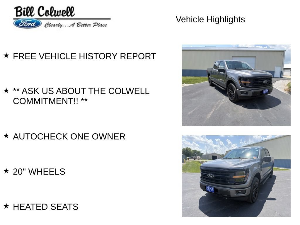Certified 2024 Ford F150 XLT w/ Equipment Group 302A MID AWD/4WD image 11
