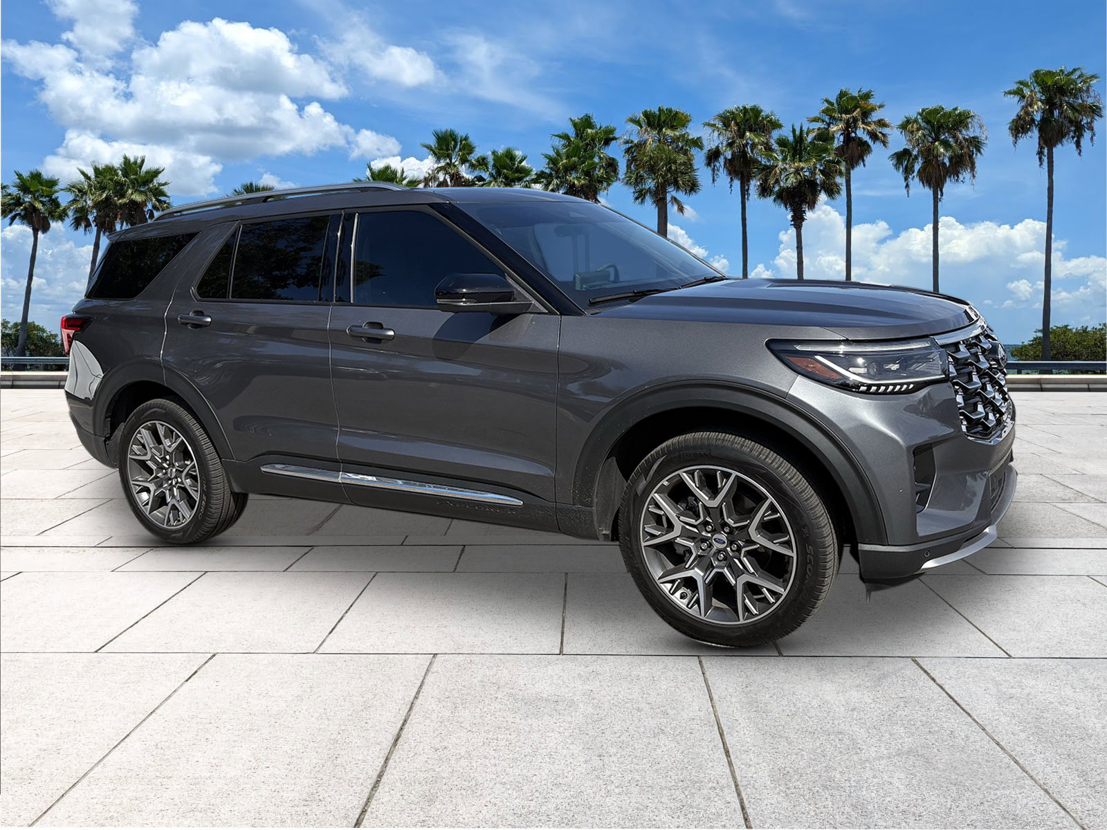 Certified 2025 Ford Explorer Platinum w/ Ultimate Package image 2
