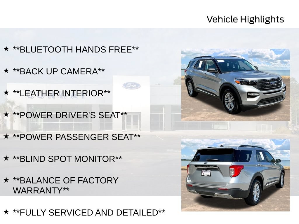 Certified 2024 Ford Explorer XLT w/ Equipment Group 202A RWD image 6