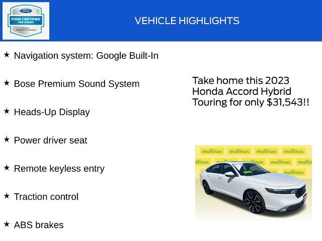 Used 2023 Honda Accord Touring image 17